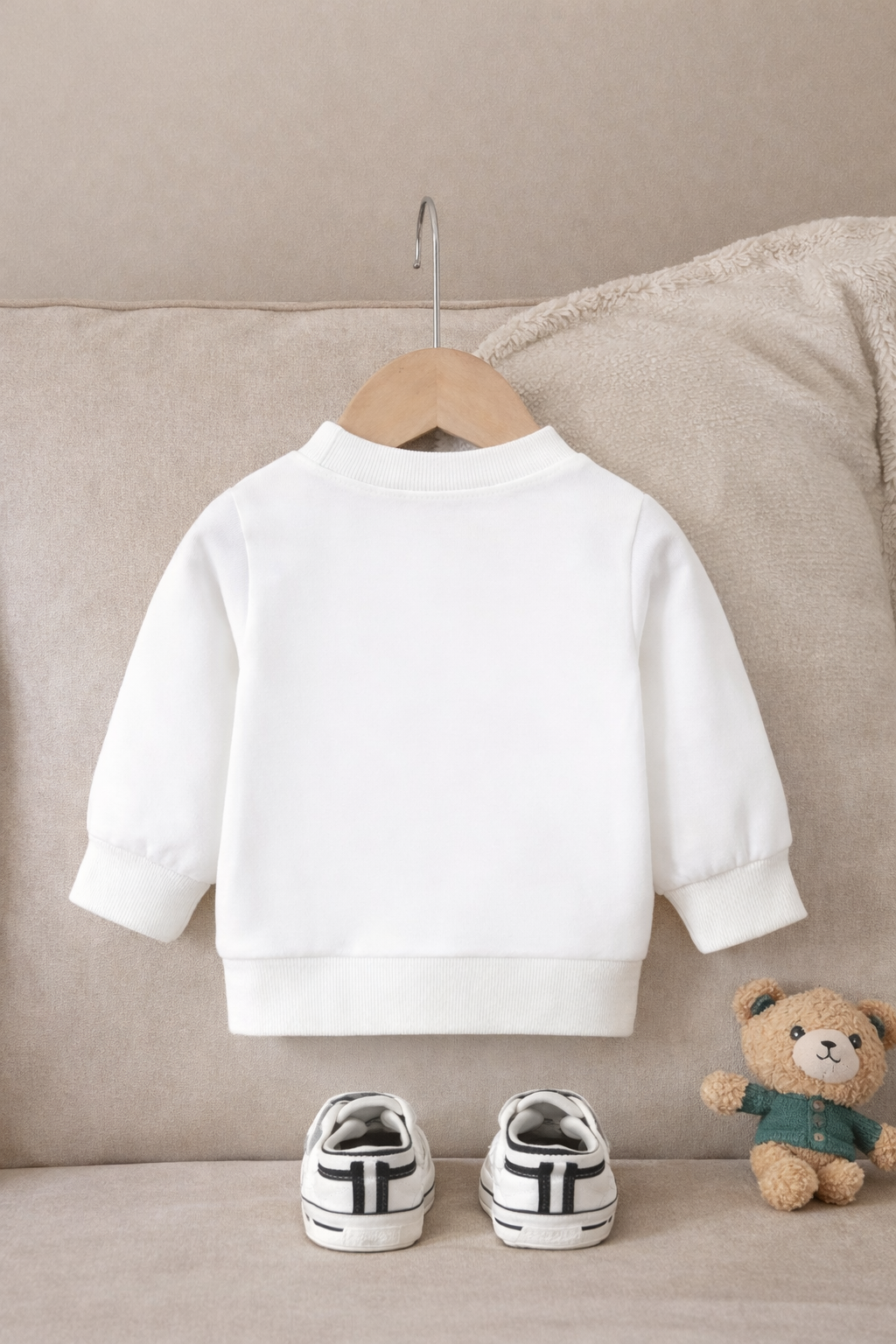 Cute Sea Turtle Sweatshirt - White