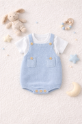 Little Sky Knit Romper