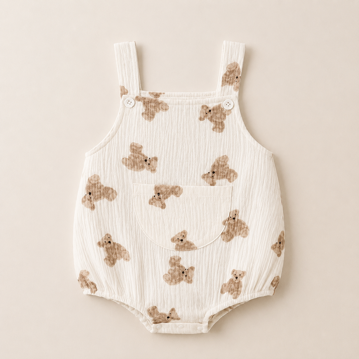 Teddy Pocket Romper