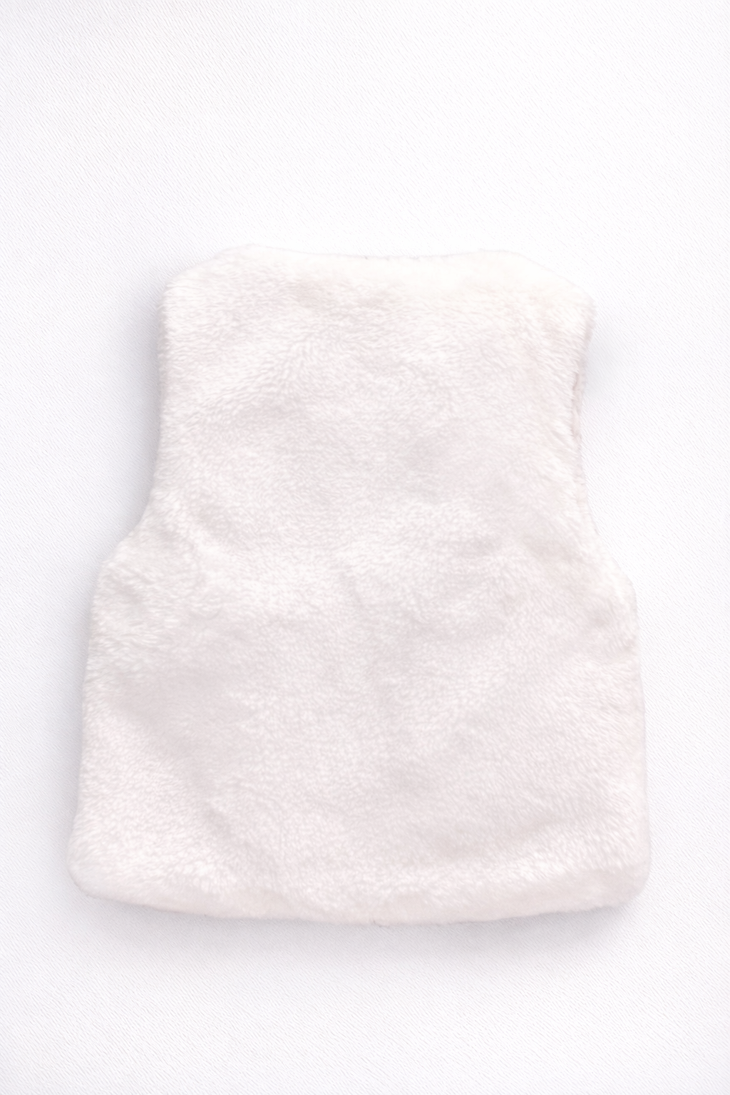 Ivory Blossom Teddy Gilet