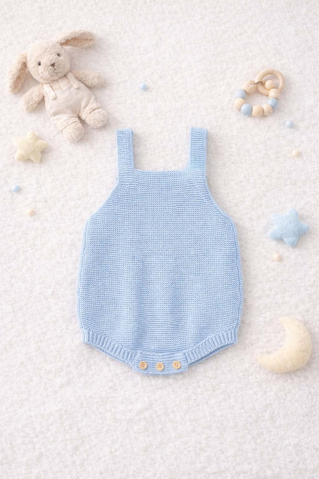 Little Sky Knit Romper