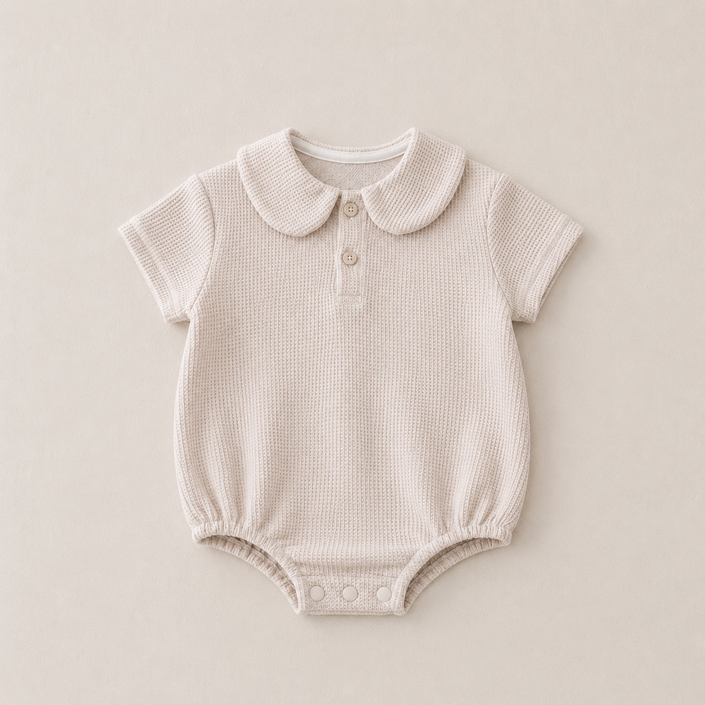 Waffle Knit Romper