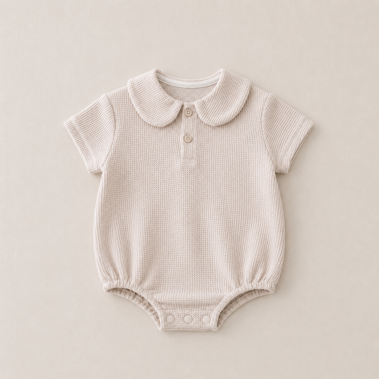 Waffle Knit Romper