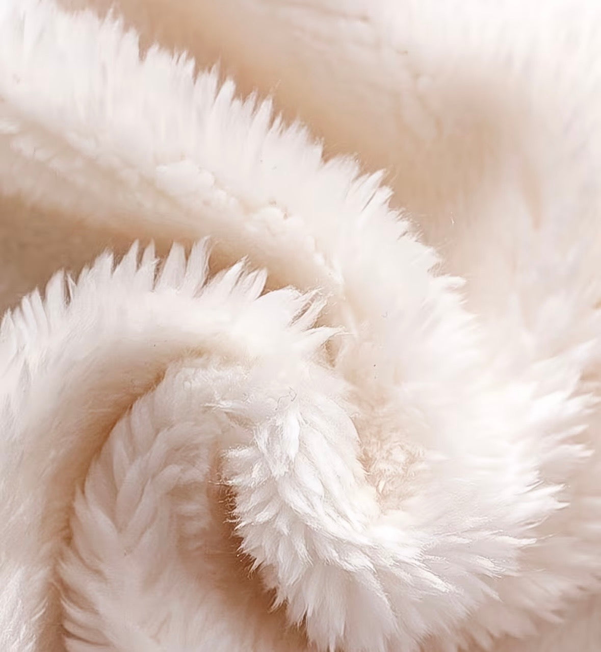 Ivory Blossom Teddy Gilet