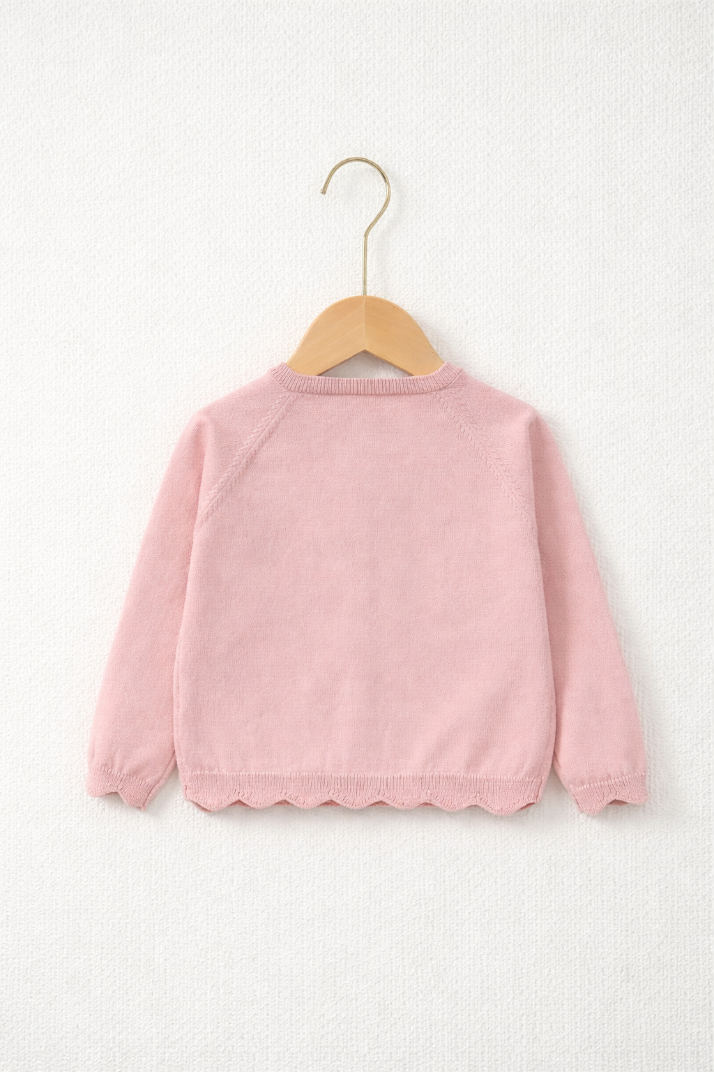 Blush Pink Knit Cardigan