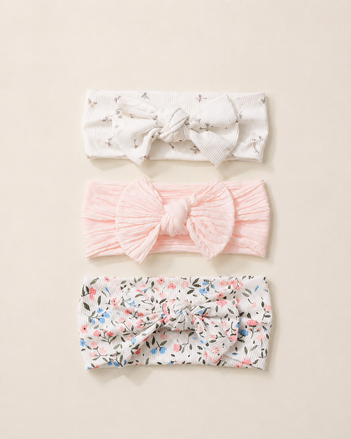 Baby Bow Headband Set - 3 Pack