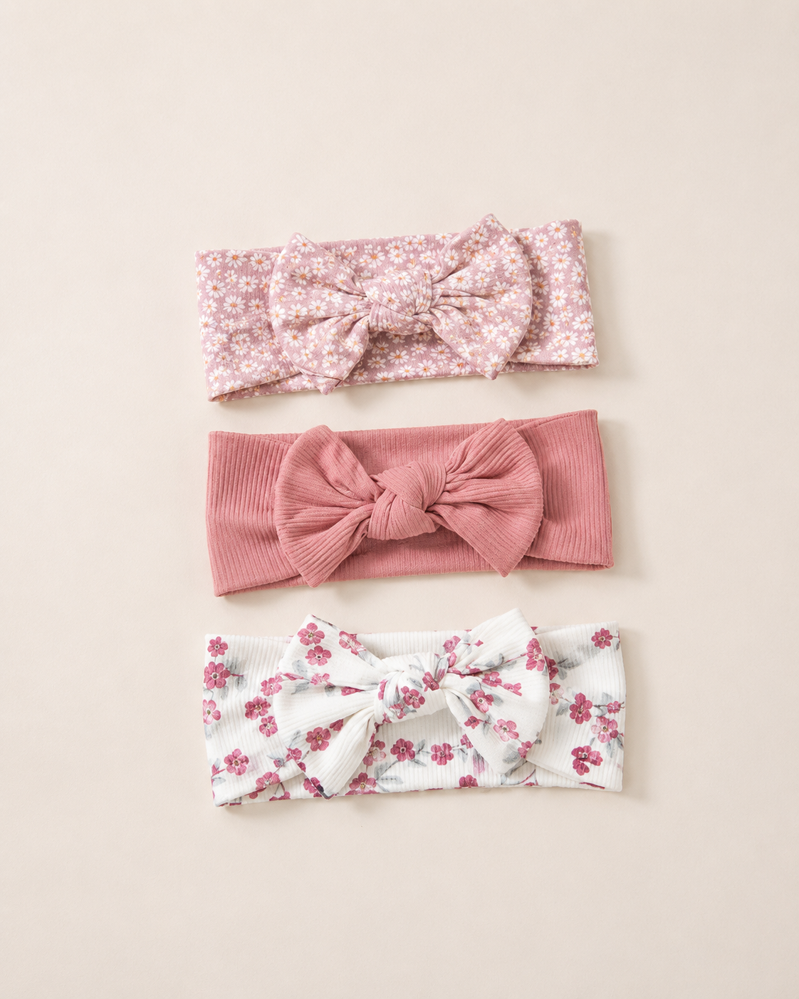 Baby Bow Headband Set - 3 Pack