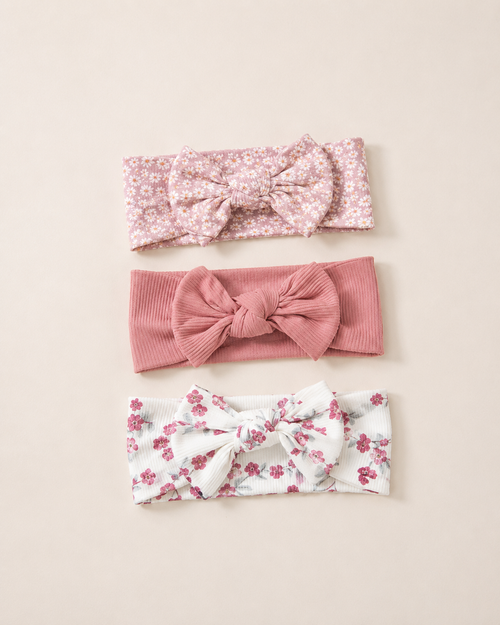 Baby Bow Headband Set - 3 Pack